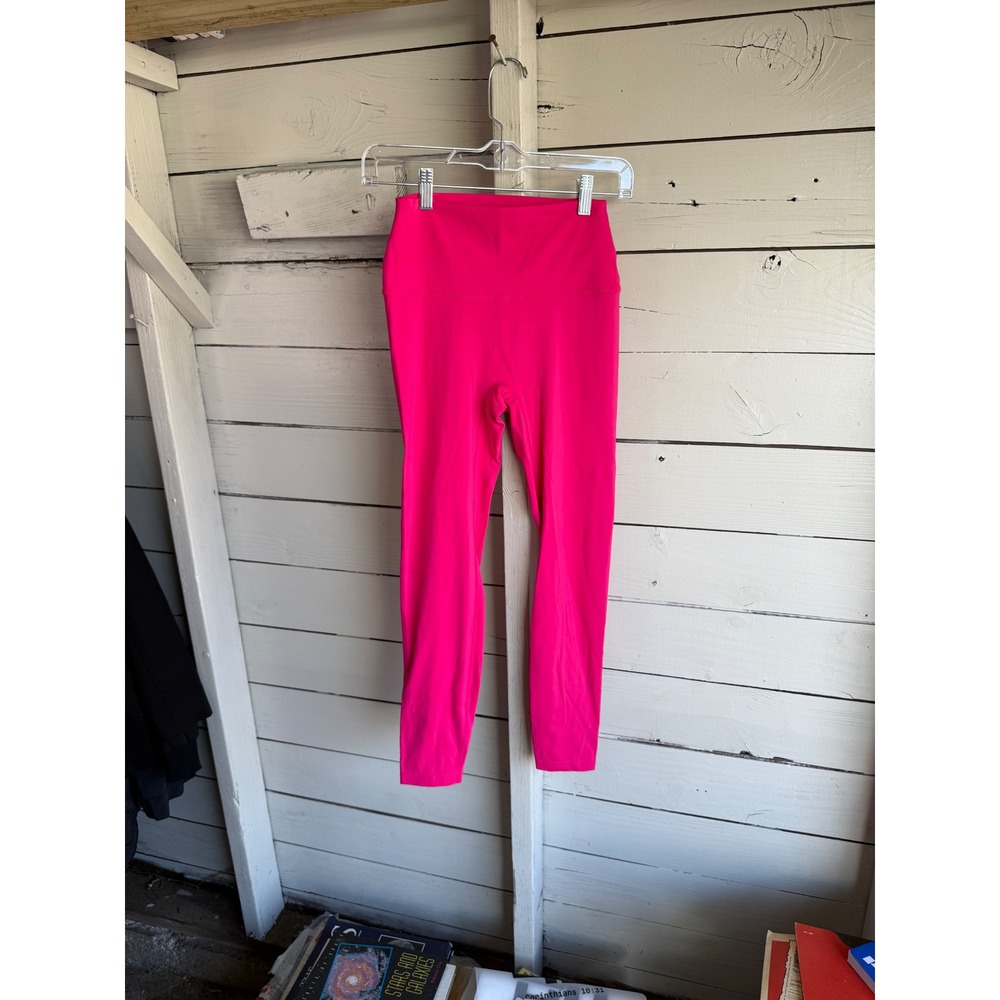 Lululemon Align High Rise Pant 25 Sonic Pink Nulu Yoga Leggings Size XS